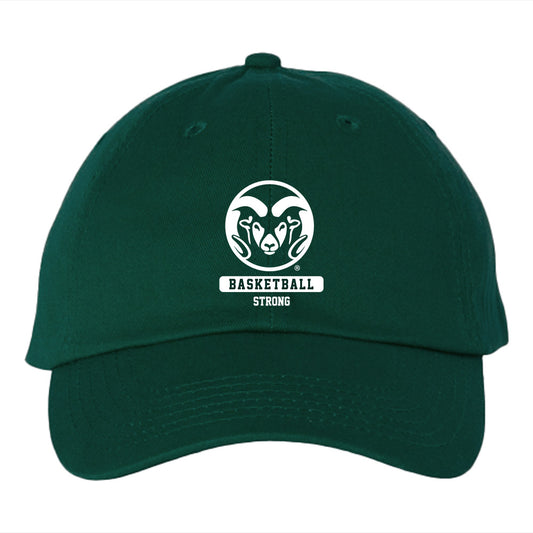 Colorado State - NCAA Men's Basketball : Josiah Strong - Dad Hat