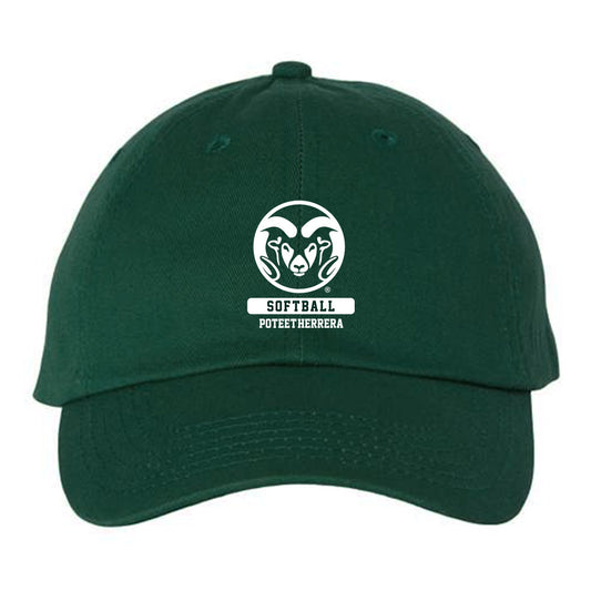 Colorado State - NCAA Softball : Bradie Poteet-Herrera - Dad Hat-0