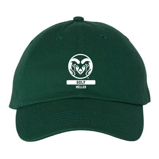 Colorado State - NCAA Men's Golf : Florentin Meller - Dad Hat-0