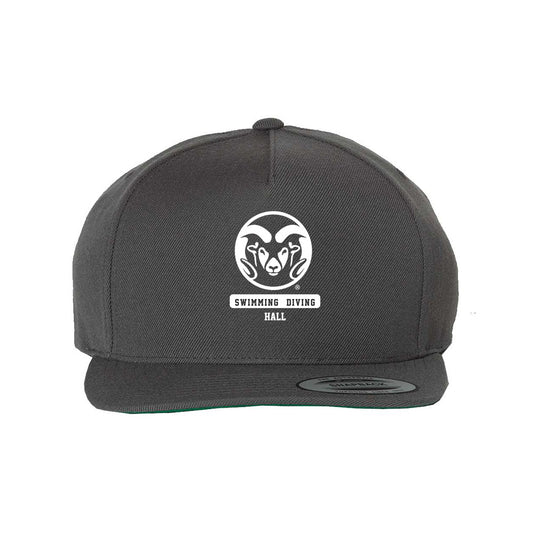 Colorado State - NCAA Women's Swimming & Diving : Gabby Hall - Snapback Hat-0