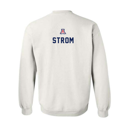Arizona - NCAA Women's Gymnastics : Emma Strom - Sports Shersey Crewneck Sweatshirt-1