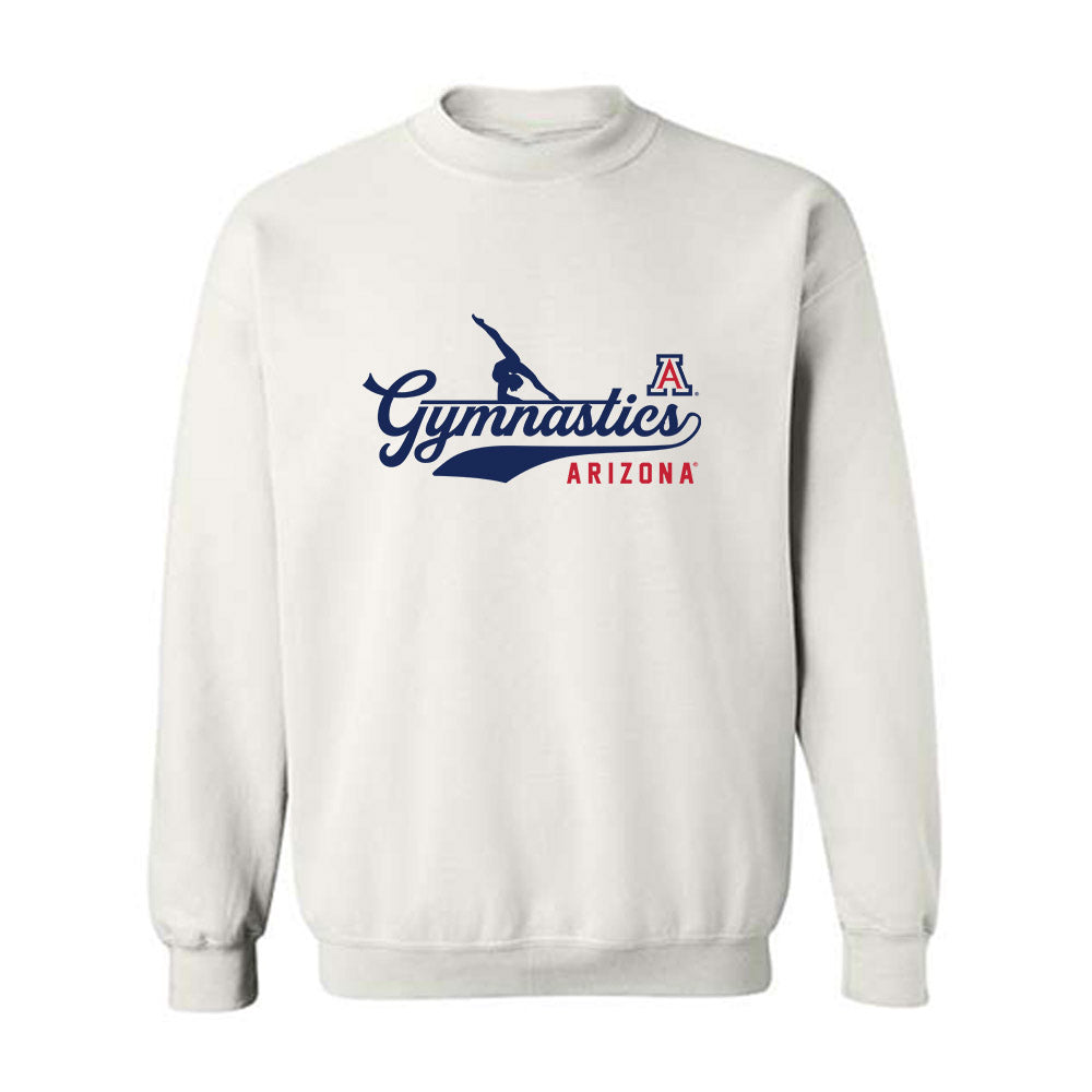 Arizona - NCAA Women's Gymnastics : Emma Strom - Sports Shersey Crewneck Sweatshirt-0