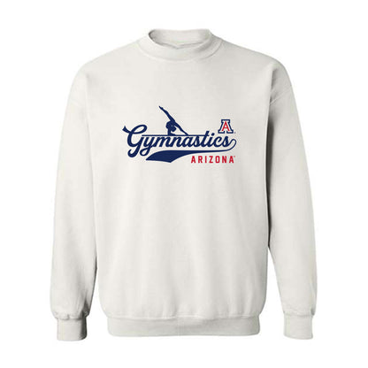 Arizona - NCAA Women's Gymnastics : Emma Strom - Sports Shersey Crewneck Sweatshirt-0