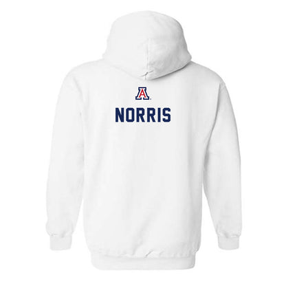 Arizona - NCAA Beach Volleyball : Leah Norris - Sports Shersey Hooded Sweatshirt-1