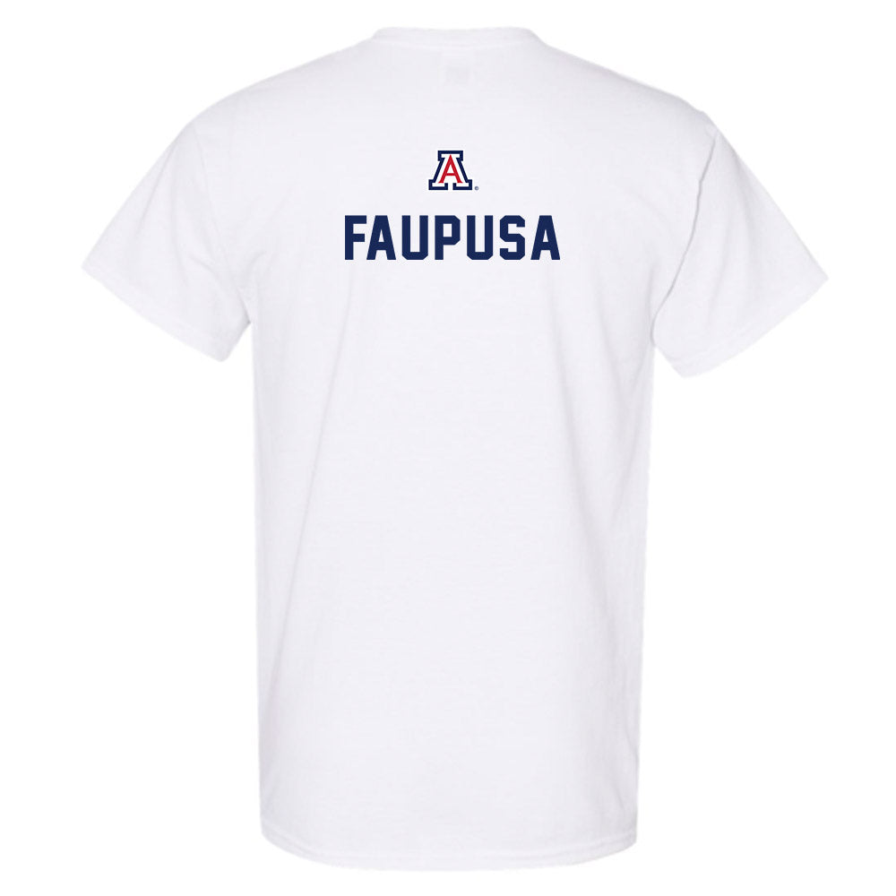 Arizona - NCAA Football : Manoah Faupusa - Sports Shersey T-Shirt-1