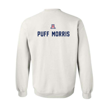 Arizona - NCAA Women's Basketball : Aliyahna "Puff" Morris - Sports Shersey Crewneck Sweatshirt-1