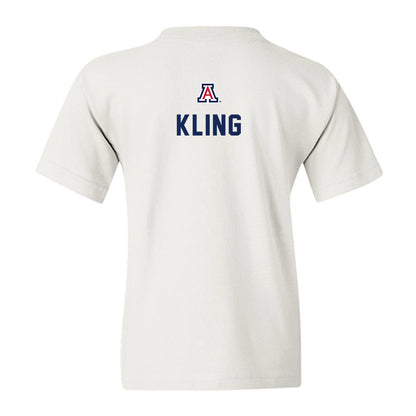 Arizona - NCAA Baseball : Corey Kling - Sports Shersey Youth T-Shirt-1