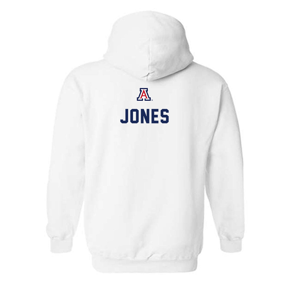 Arizona - NCAA Football : Carter Jones - Sports Shersey Hooded Sweatshirt-1