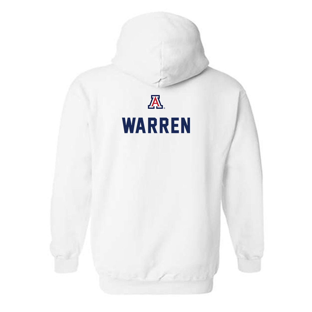 Arizona - NCAA Football : Cornelius Warren - Sports Shersey Hooded Sweatshirt-1