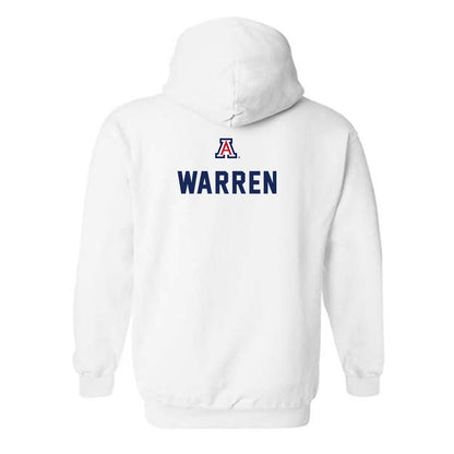 Arizona - NCAA Football : Cornelius Warren - Sports Shersey Hooded Sweatshirt-1