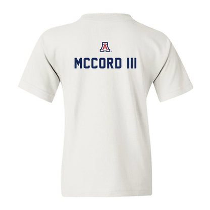 Arizona - NCAA Football : Jordan McCord III - Sports Shersey Youth T-Shirt-1