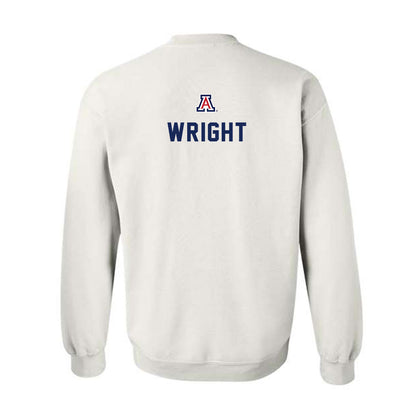 Arizona - NCAA Softball : Sarah Wright - Sports Shersey Crewneck Sweatshirt-1