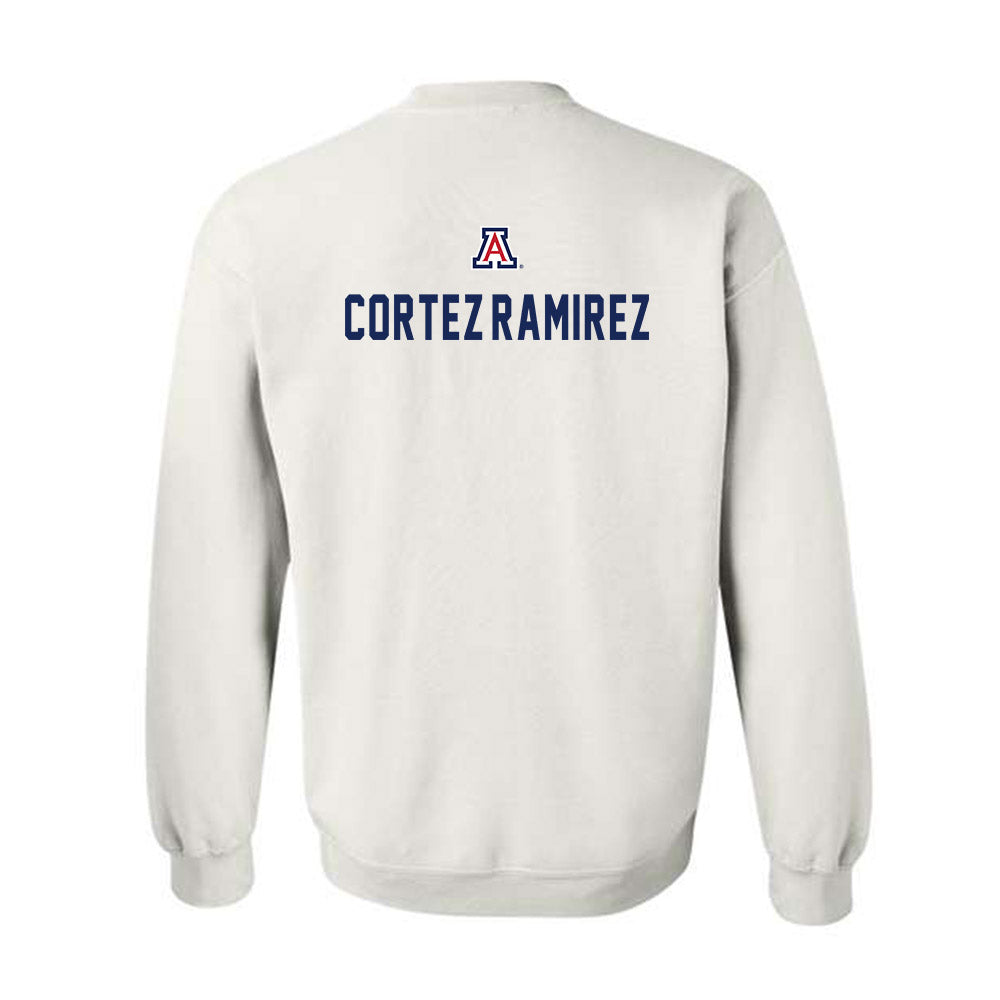 Arizona - NCAA Women's Soccer : Leilani Cortez-Ramirez - Sports Shersey Crewneck Sweatshirt-1