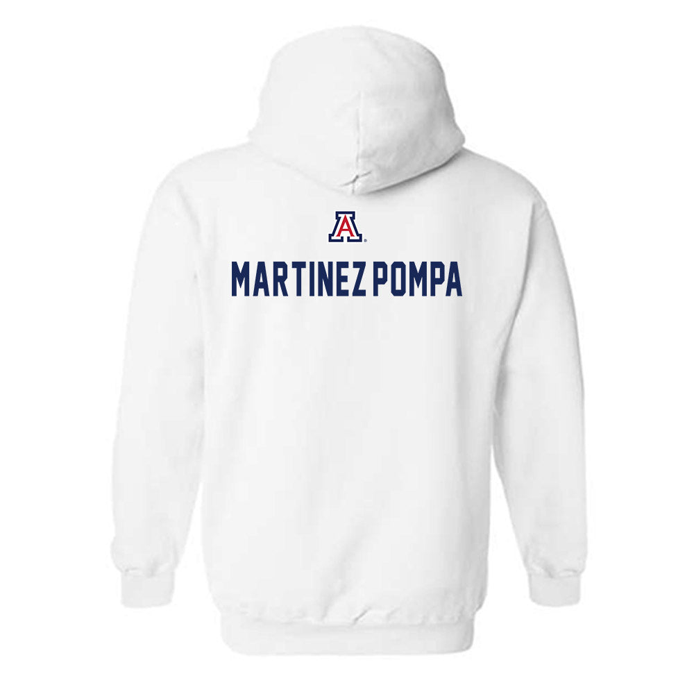 Arizona - NCAA Women's Track & Field : Aislin Martinez-Pompa - Sports Shersey Hooded Sweatshirt-1