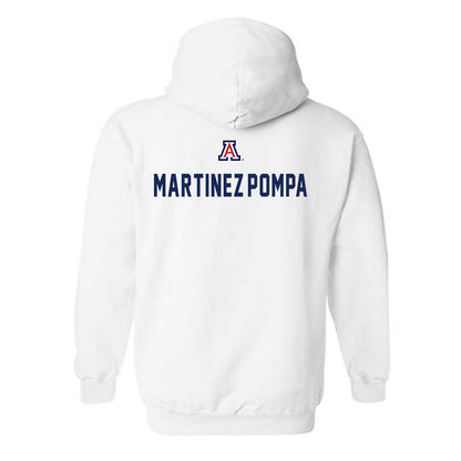 Arizona - NCAA Women's Track & Field : Aislin Martinez-Pompa - Sports Shersey Hooded Sweatshirt-1