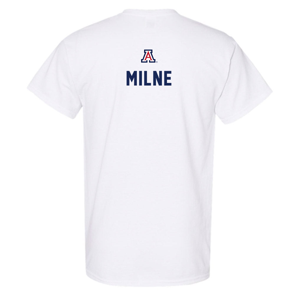 Arizona - NCAA Women's Swimming & Diving : Makenna Milne - Sports Shersey T-Shirt-1