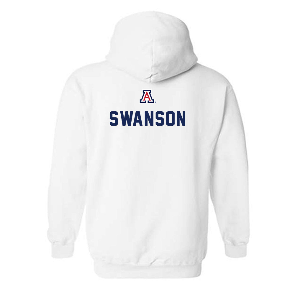 Arizona - NCAA Women's Soccer : Lainey Swanson - Sports Shersey Hooded Sweatshirt-1