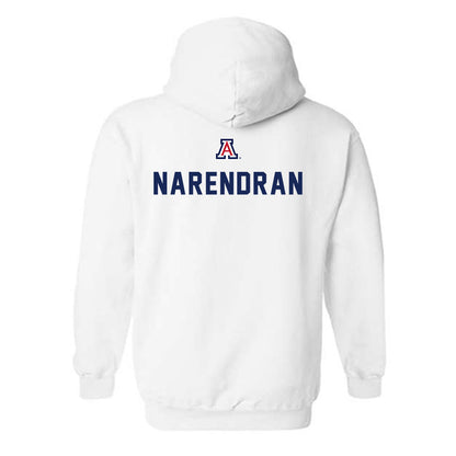 Arizona - NCAA Women's Tennis : Tanvi Narendran - Sports Shersey Hooded Sweatshirt-1