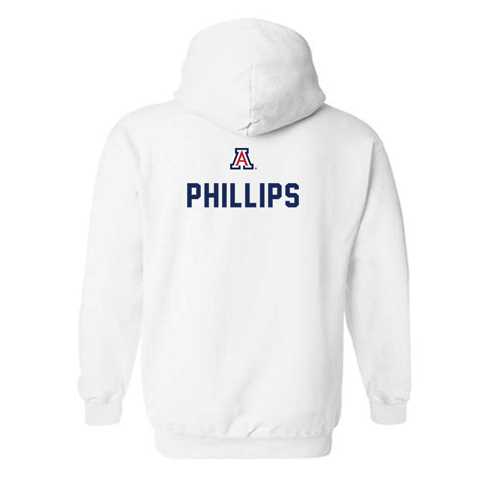 Arizona - NCAA Beach Volleyball : Kate Phillips - Sports Shersey Hooded Sweatshirt-1