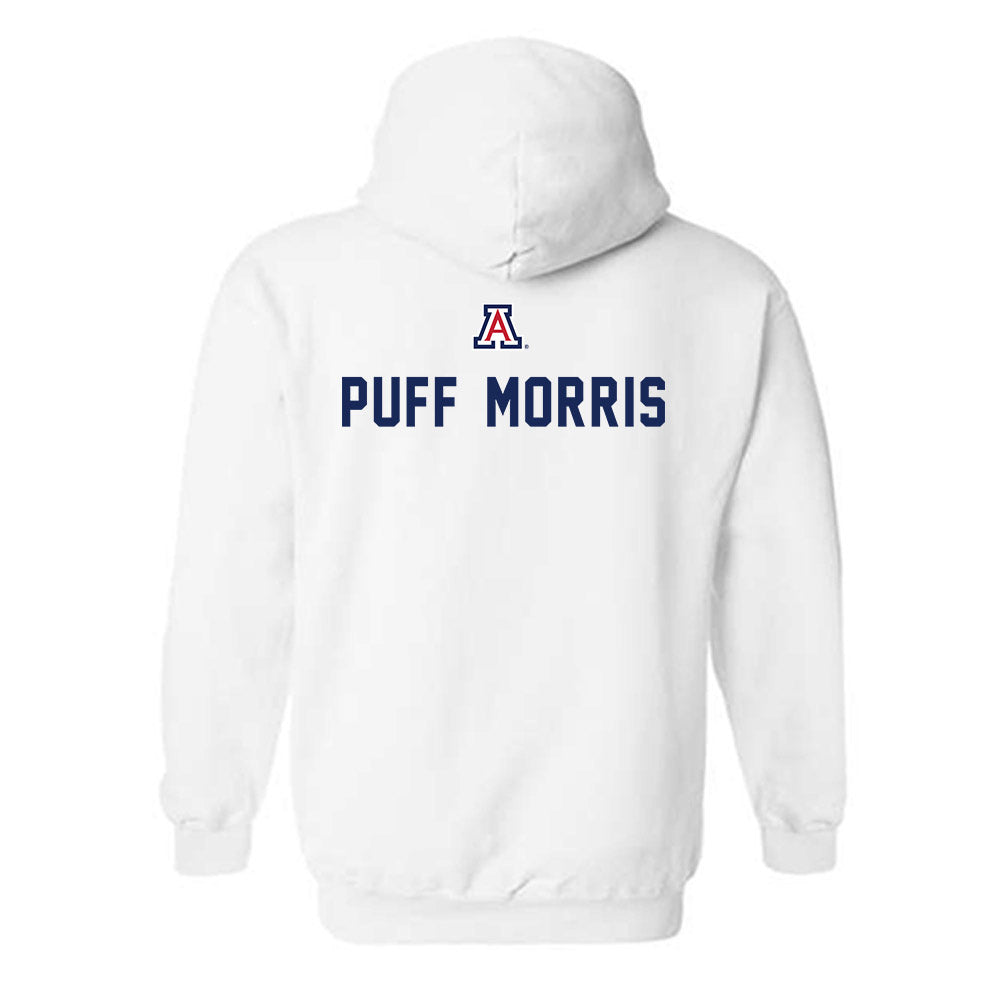 Arizona - NCAA Women's Basketball : Aliyahna "Puff" Morris - Sports Shersey Hooded Sweatshirt-1