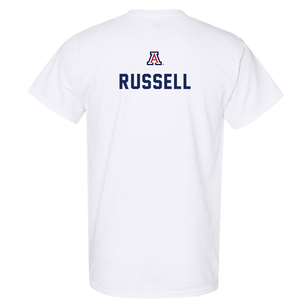 Arizona - NCAA Baseball : Tyler Russell - Sports Shersey T-Shirt-1
