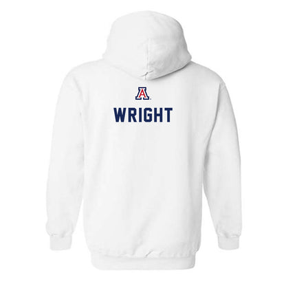 Arizona - NCAA Softball : Sarah Wright - Sports Shersey Hooded Sweatshirt-1