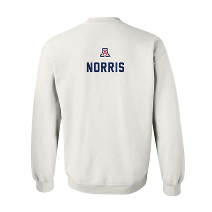 Arizona - NCAA Beach Volleyball : Leah Norris - Sports Shersey Crewneck Sweatshirt-1