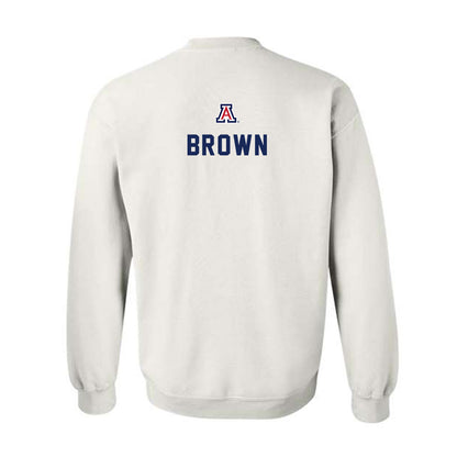 Arizona - NCAA Women's Soccer : Ally Brown - Sports Shersey Crewneck Sweatshirt-1