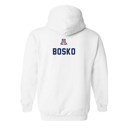 Arizona - NCAA Women's Track & Field : Jenica Bosko - Sports Shersey Hooded Sweatshirt-1