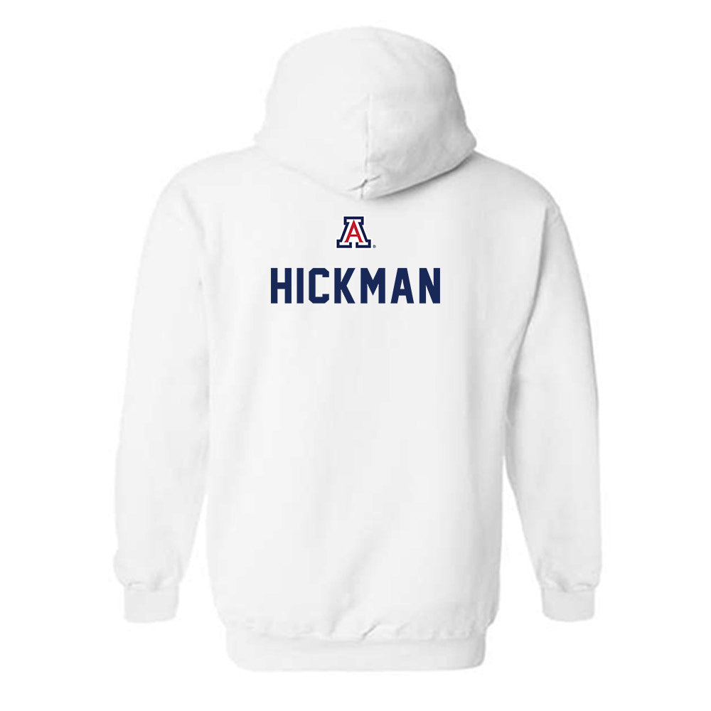 Arizona - NCAA Baseball : Benton Hickman - Sports Shersey Hooded Sweatshirt-1