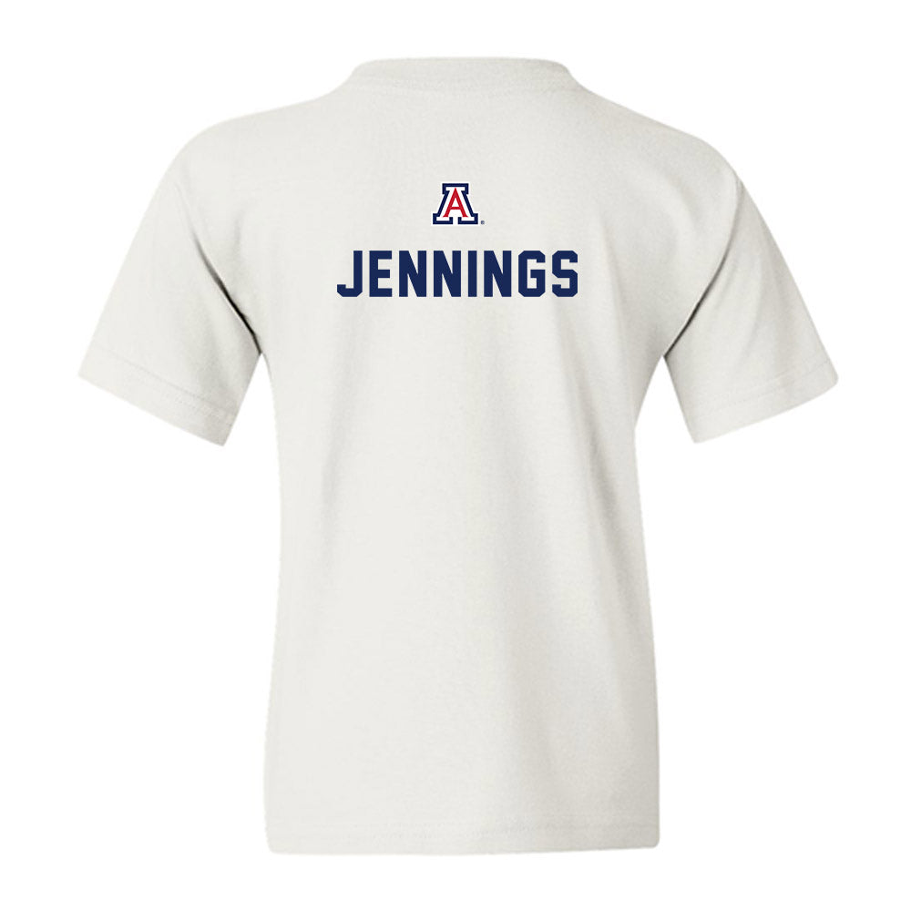Arizona - NCAA Softball : Tele Jennings - Sports Shersey Youth T-Shirt-1