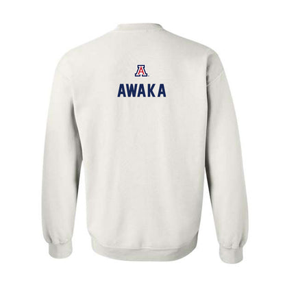 Arizona - NCAA Men's Basketball : Tobe Awaka - Sports Shersey Crewneck Sweatshirt-1
