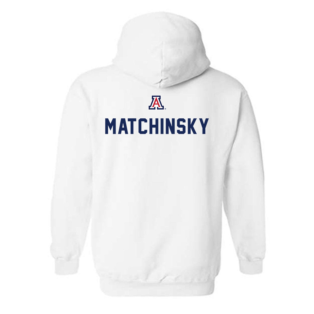 Arizona - NCAA Beach Volleyball : Holly Matchinsky - Sports Shersey Hooded Sweatshirt-1