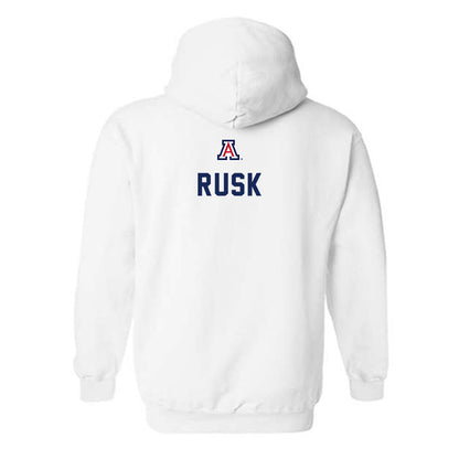 Arizona - NCAA Football : Cole Rusk - Sports Shersey Hooded Sweatshirt-1
