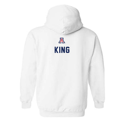 Arizona - NCAA Football : Shane King - Sports Shersey Hooded Sweatshirt-1