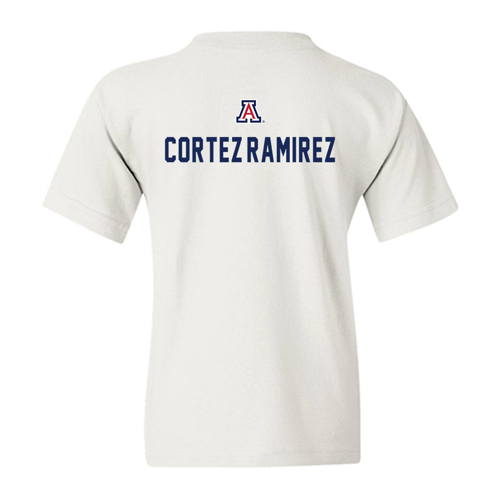 Arizona - NCAA Women's Soccer : Leilani Cortez-Ramirez - Sports Shersey Youth T-Shirt-1