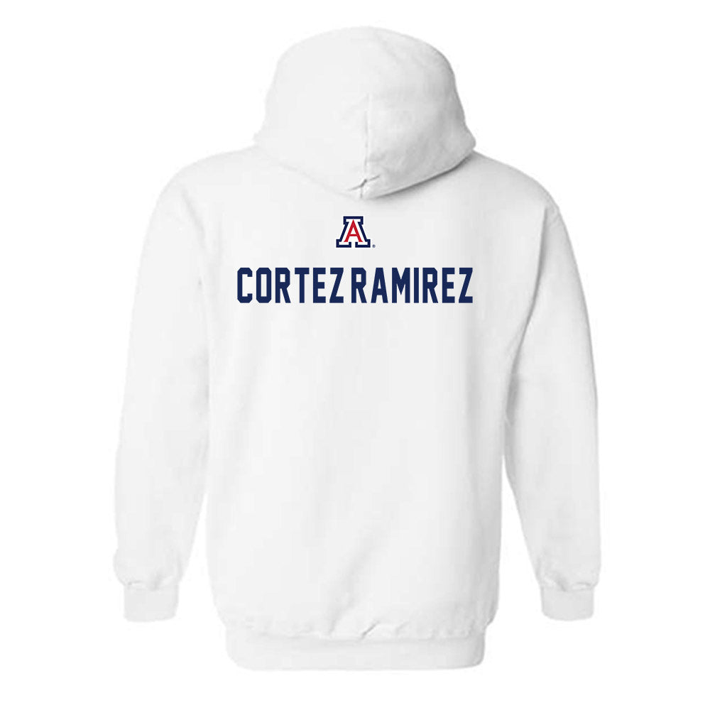 Arizona - NCAA Women's Soccer : Leilani Cortez-Ramirez - Sports Shersey Hooded Sweatshirt-1