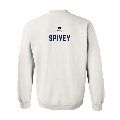 Arizona - NCAA Football : Kingston Spivey - Sports Shersey Crewneck Sweatshirt-1