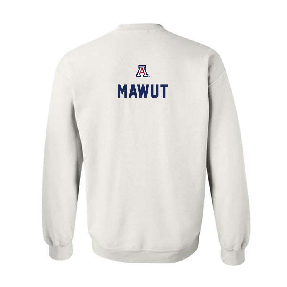 Arizona - NCAA Men's Basketball : Mabil Mawut - Sports Shersey Crewneck Sweatshirt-1