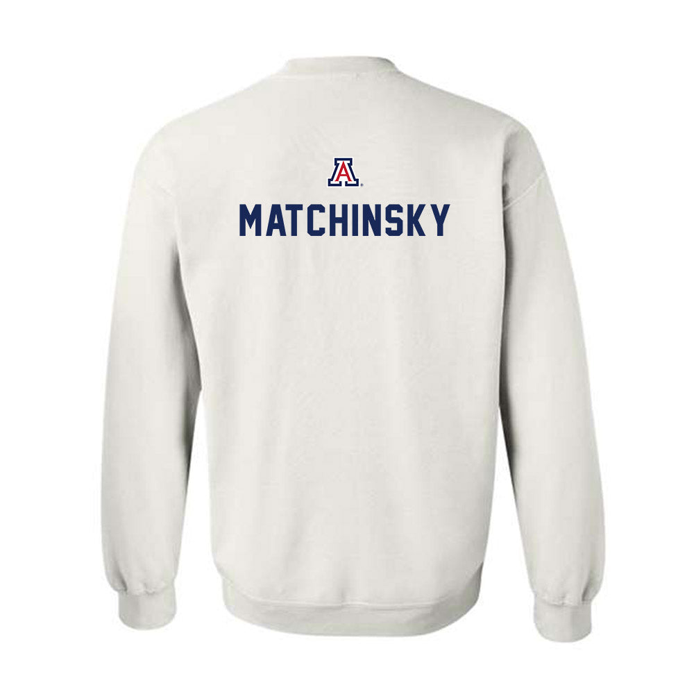 Arizona - NCAA Beach Volleyball : Holly Matchinsky - Sports Shersey Crewneck Sweatshirt-1