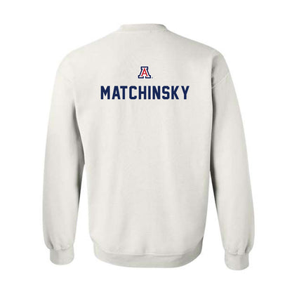 Arizona - NCAA Beach Volleyball : Holly Matchinsky - Sports Shersey Crewneck Sweatshirt-1