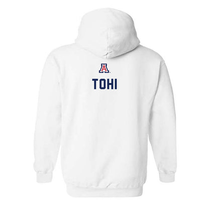 Arizona - NCAA Football : Sione Tohi - Sports Shersey Hooded Sweatshirt-1