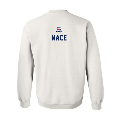 Arizona - NCAA Men's Swimming & Diving : Joel Nace - Sports Shersey Crewneck Sweatshirt-1
