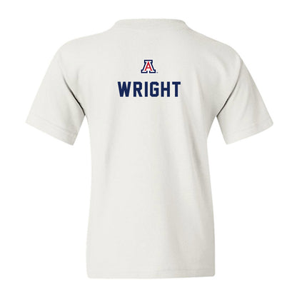 Arizona - NCAA Softball : Sarah Wright - Sports Shersey Youth T-Shirt-1
