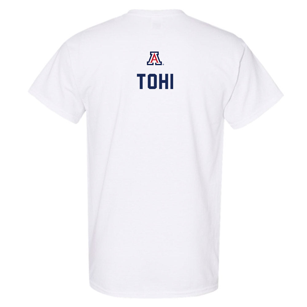 Arizona - NCAA Football : Sione Tohi - Sports Shersey T-Shirt-1