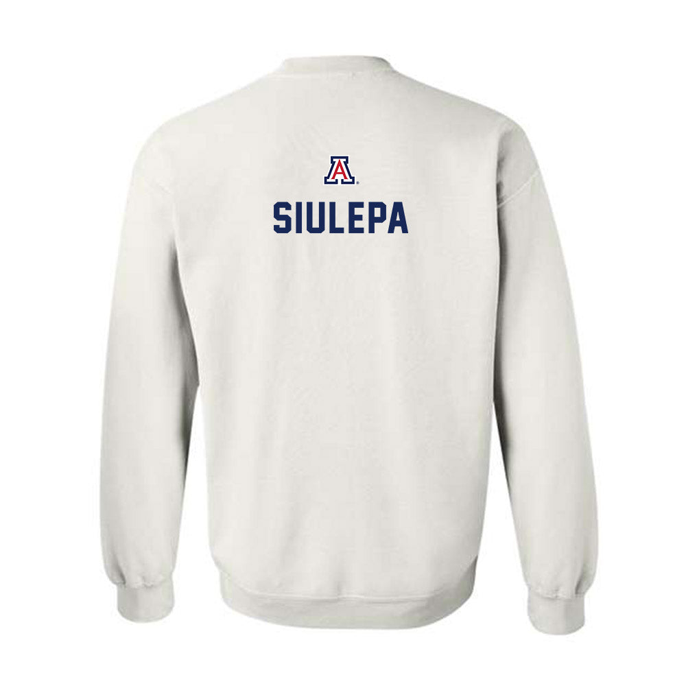Arizona - NCAA Football : Zac Siulepa - Sports Shersey Crewneck Sweatshirt-1