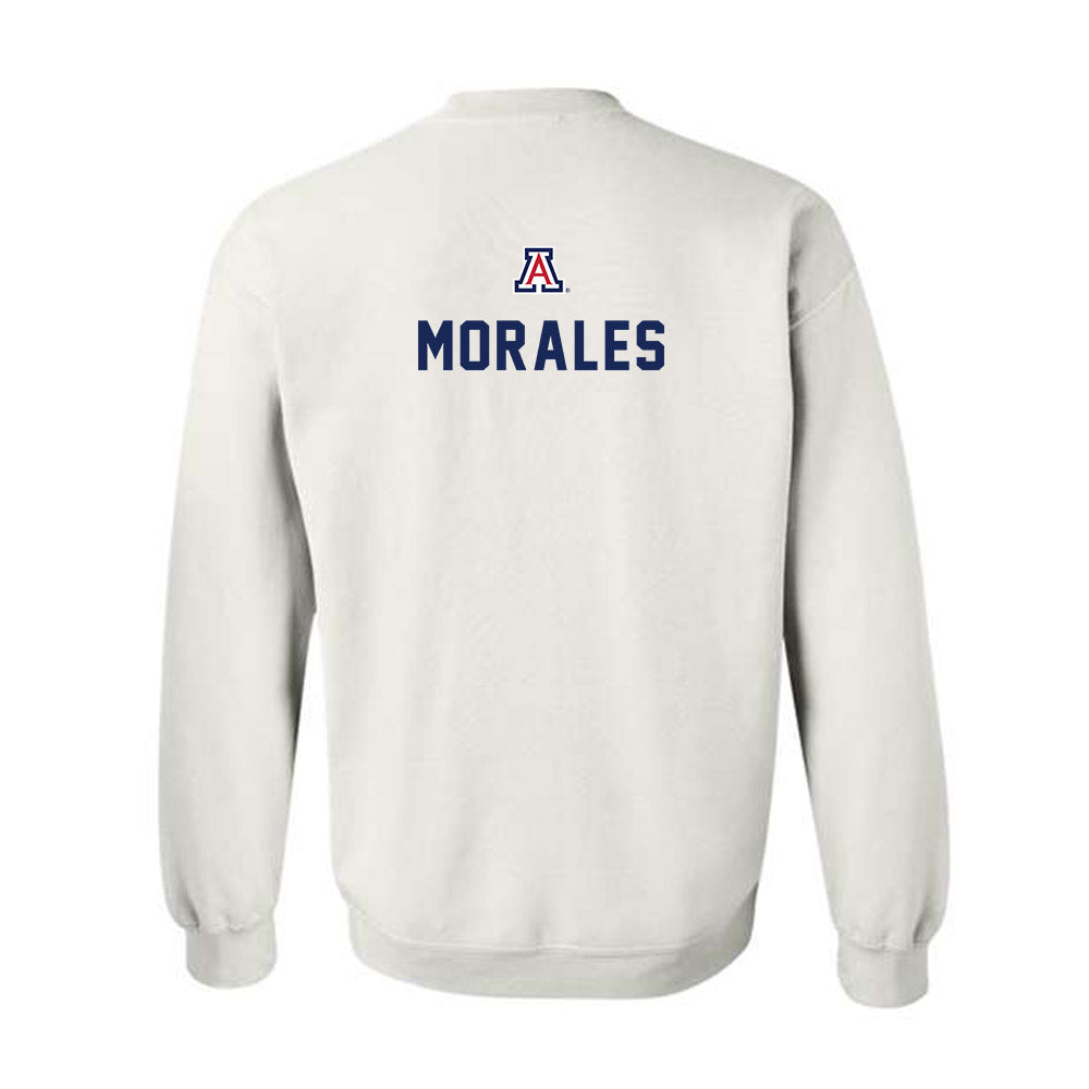 Arizona - NCAA Football : Justin Morales - Sports Shersey Crewneck Sweatshirt-1