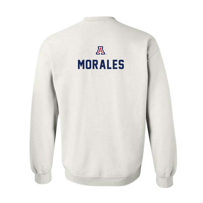 Arizona - NCAA Football : Justin Morales - Sports Shersey Crewneck Sweatshirt-1