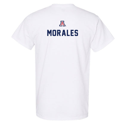 Arizona - NCAA Football : Justin Morales - Sports Shersey T-Shirt-1