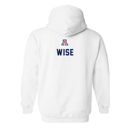 Arizona - NCAA Women's Track & Field : Taylen Wise - Sports Shersey Hooded Sweatshirt-1